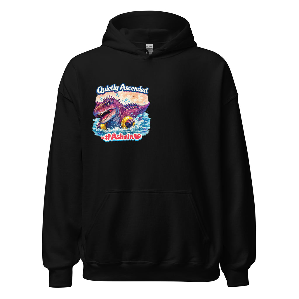 Quietly Ascended Ashmin Wanted Hoodie – Dadmin Approved