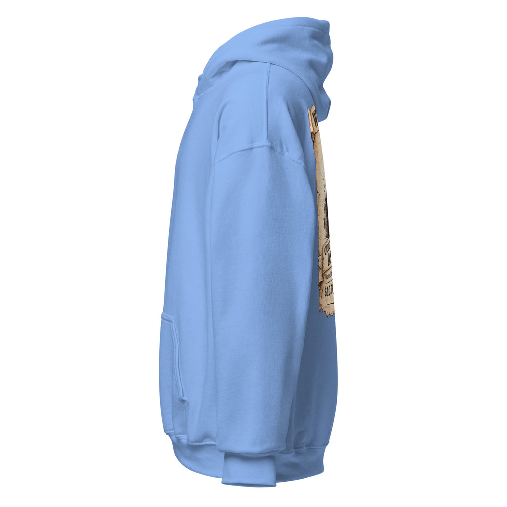 Quietly Ascended Ashmin Wanted Hoodie – Dadmin Approved