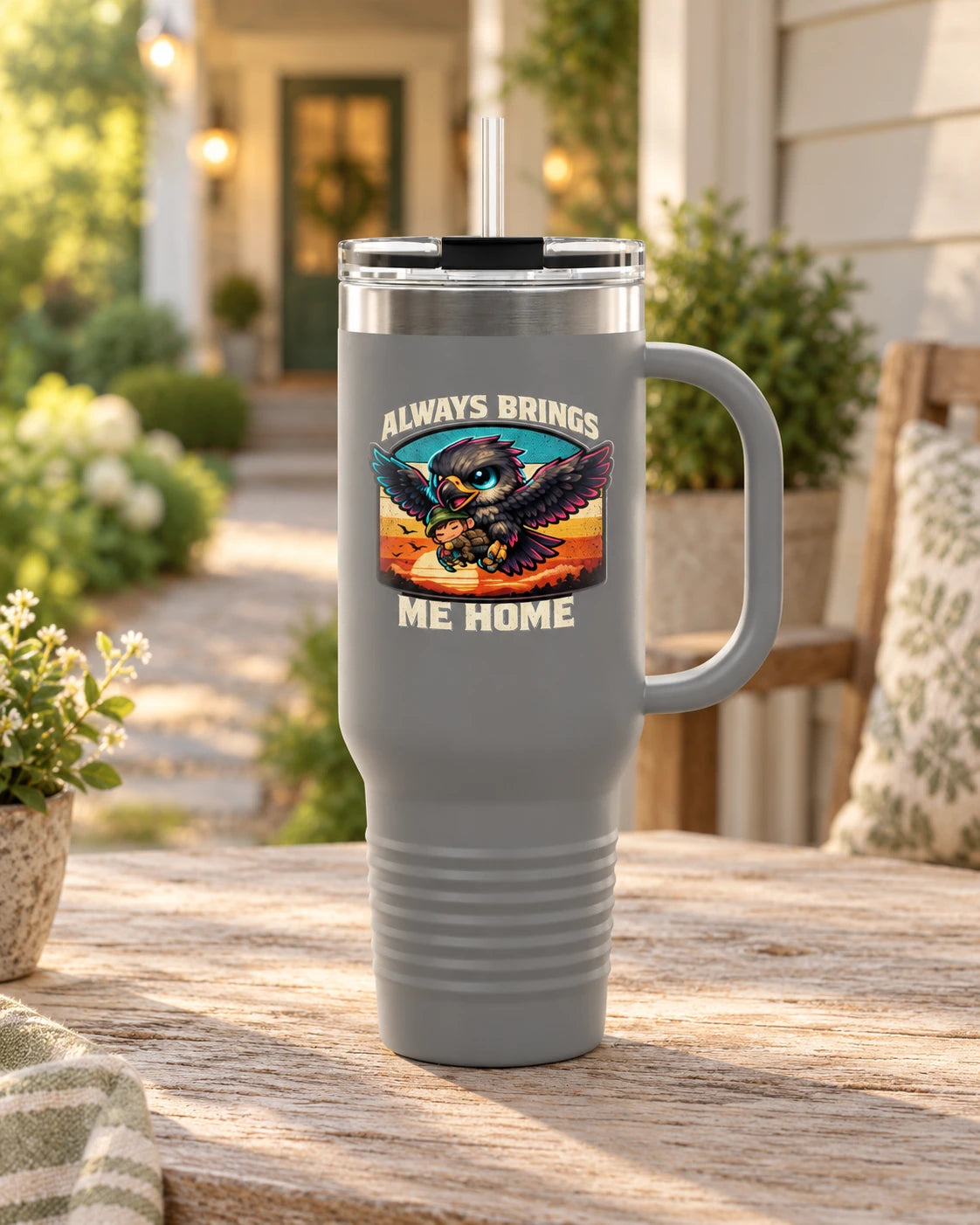 Always Brings Me Home 40 oz Tumbler