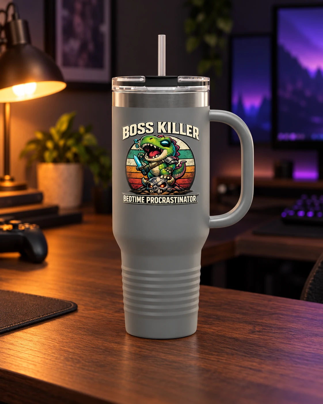 Boss Killer, Bedtime Procrastinator 40 oz Tumbler