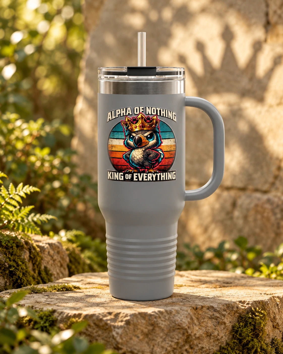 Alpha of Nothing, King of Everything 40 oz Tumbler
