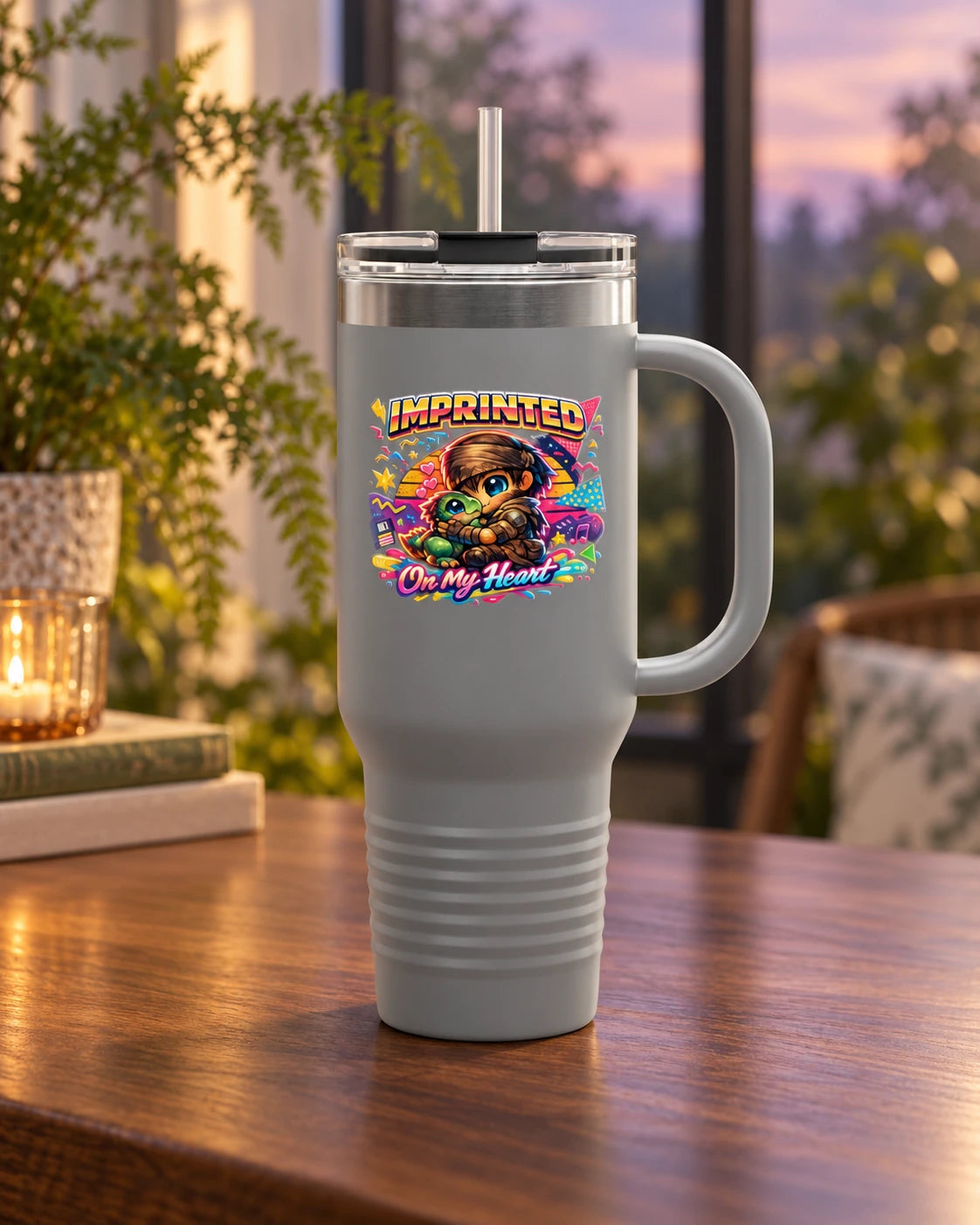 Imprinted on My Heart 40 oz Tumbler