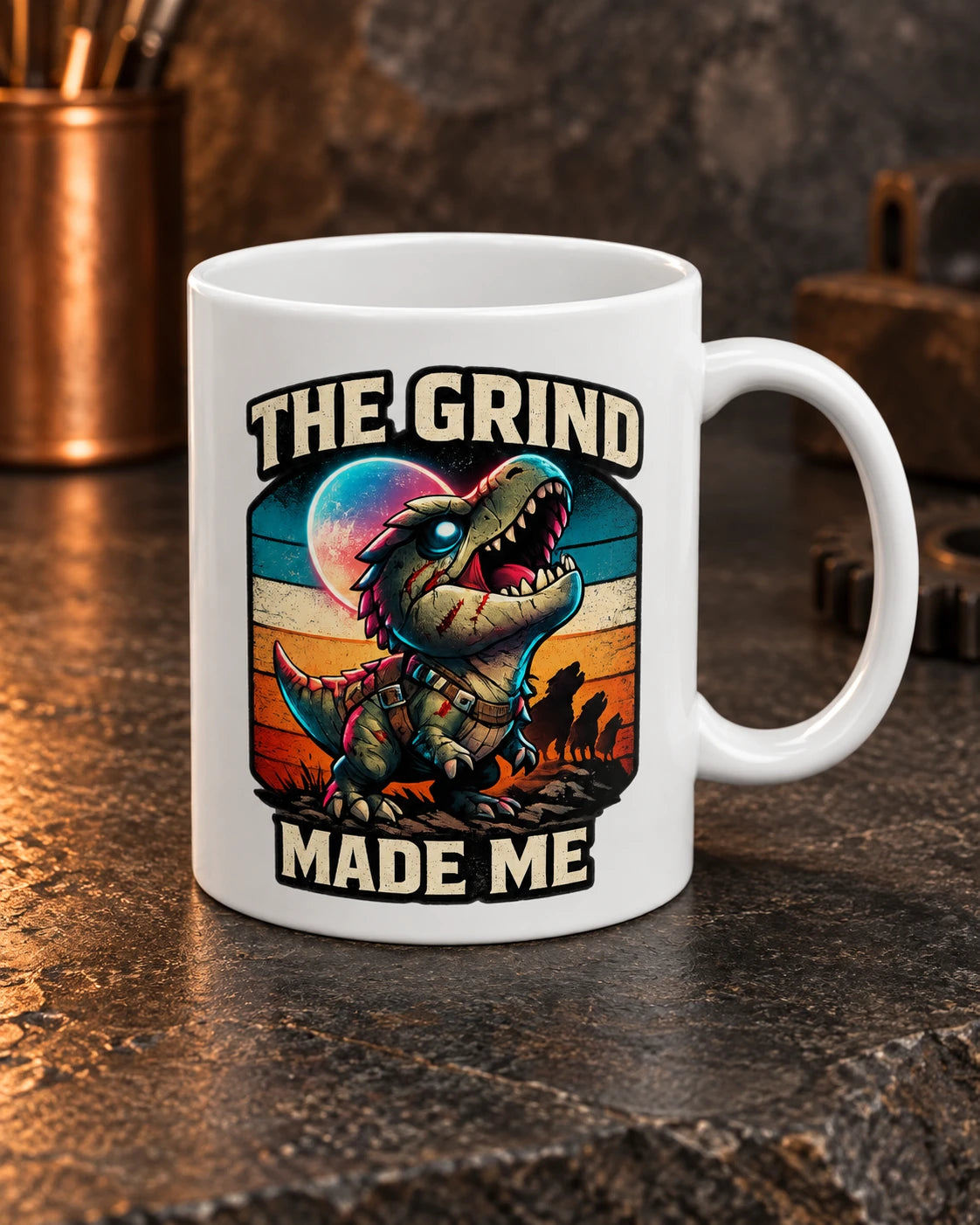 The Grind Made Me Mug