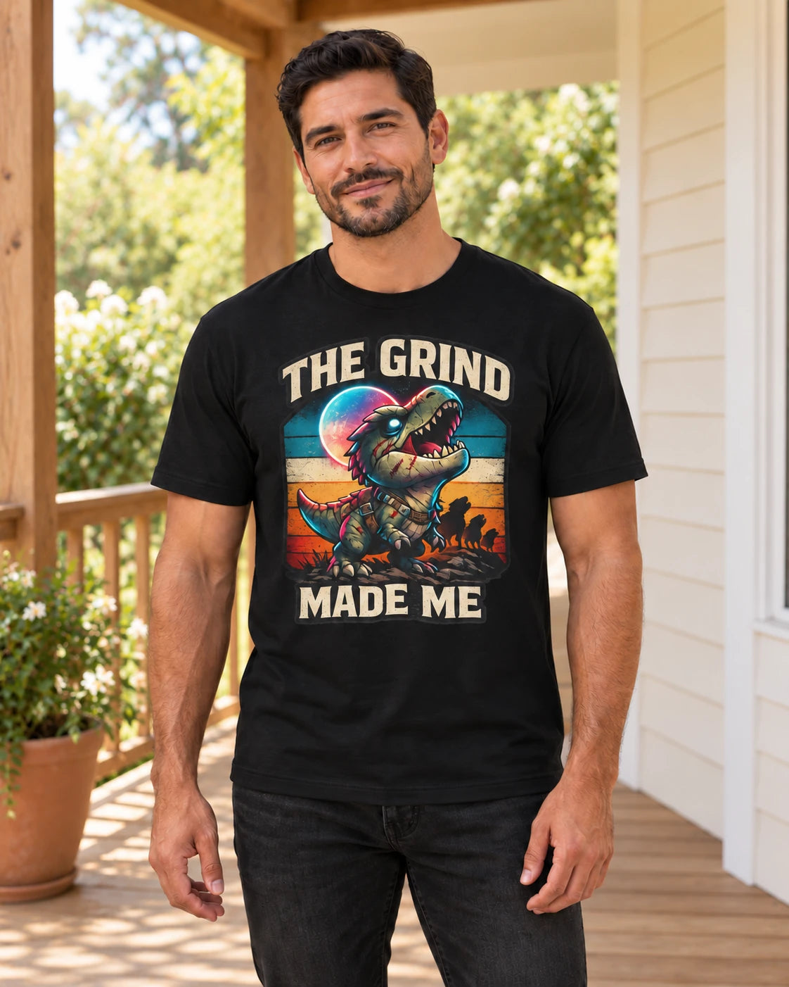 The Grind Made Me Tee