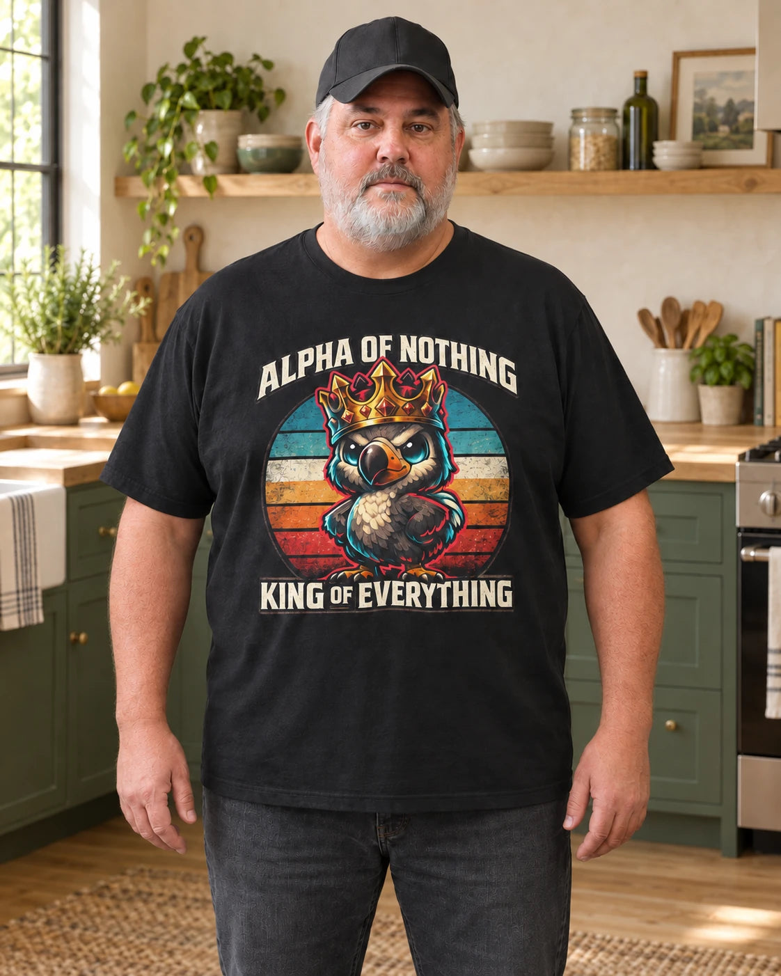 Alpha of Nothing, King of Everything Tee
