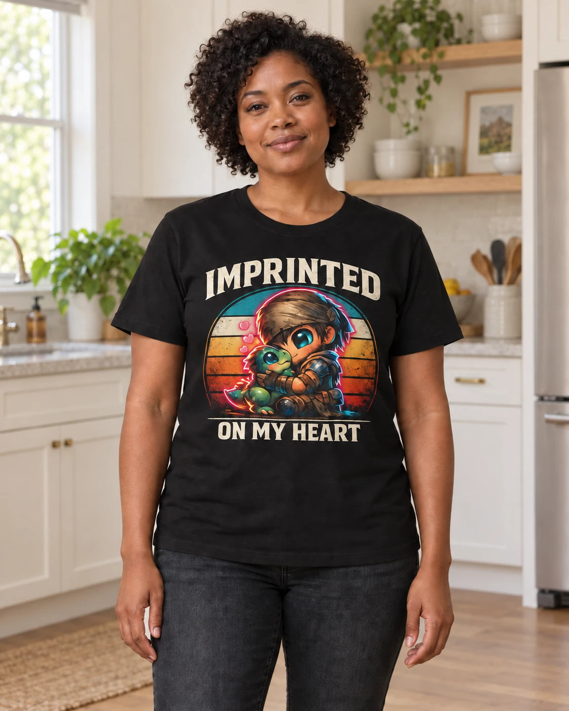 Imprinted on My Heart Tee (Sunset)