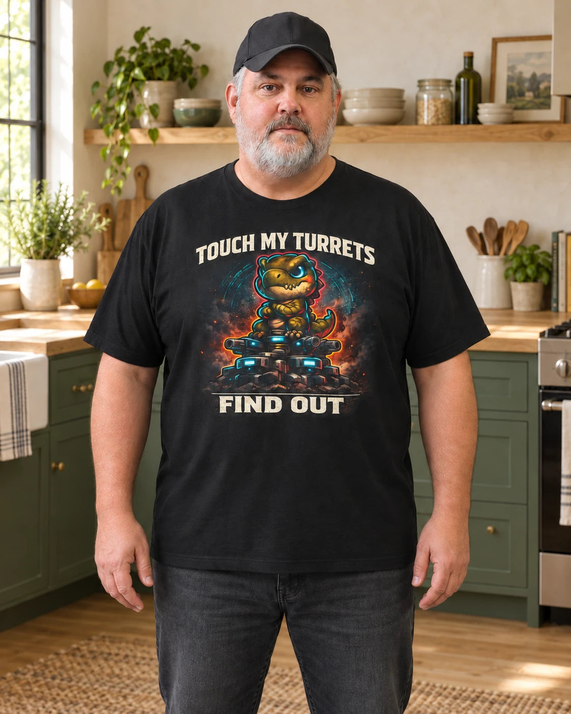 Touch My Turrets, Find Out Tee
