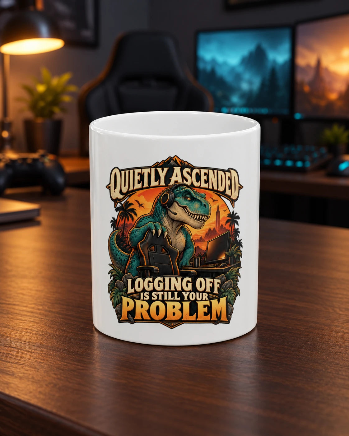 Logging Off Is Still Your Problem Mug