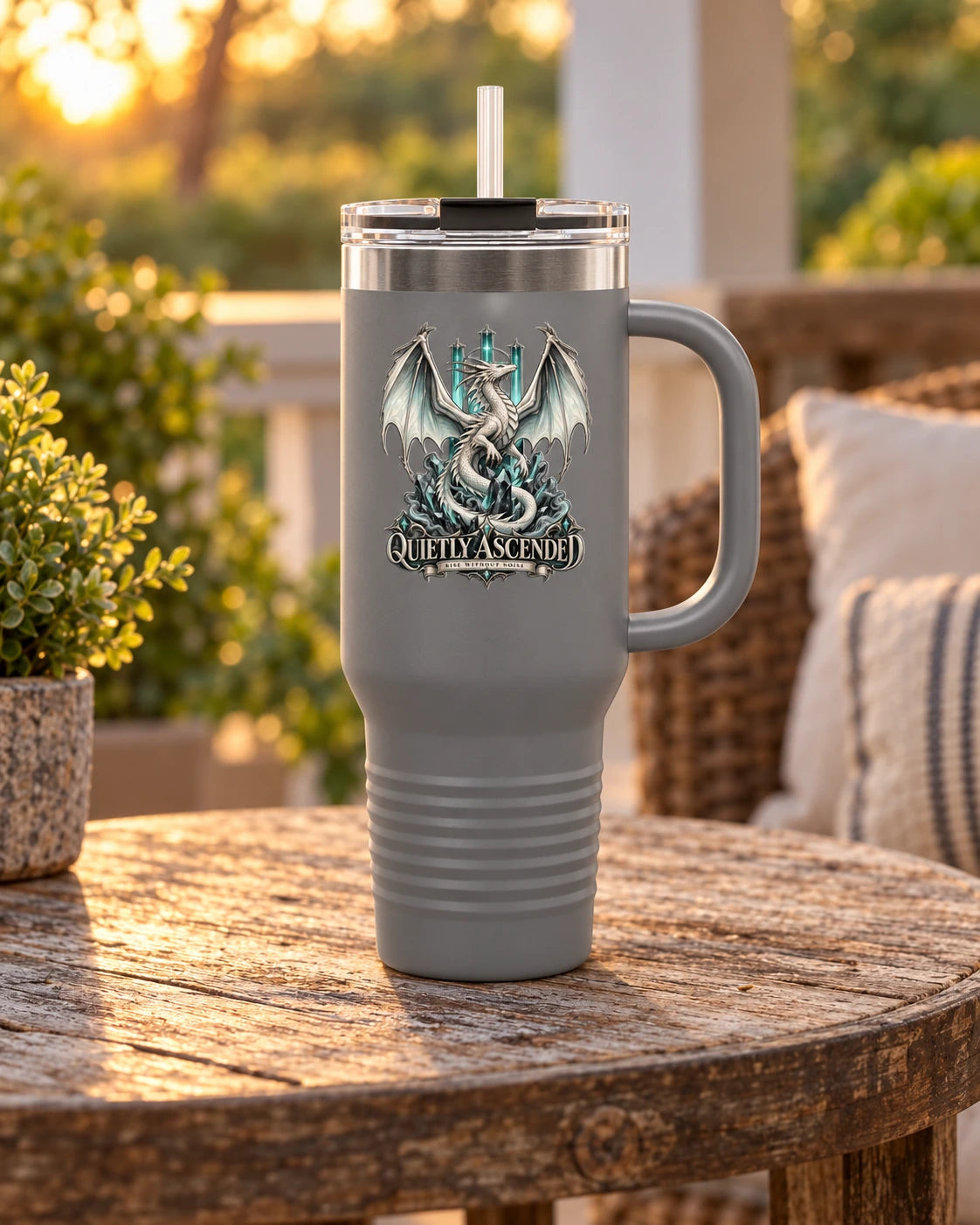Rise Without Noise 40 oz Tumbler